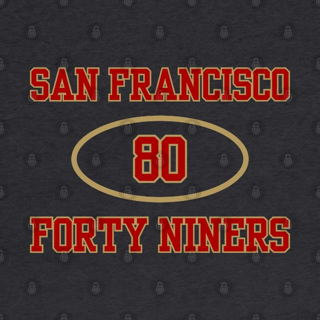 SAN FRANCISCO 49ERS JERRY RICE #80 by capognad